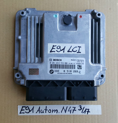 BMW E90 E91 E92 E93 E87 Grundsteuergerät 184 PS N47 Motor Steuergerät 8518269  – Bild 1
