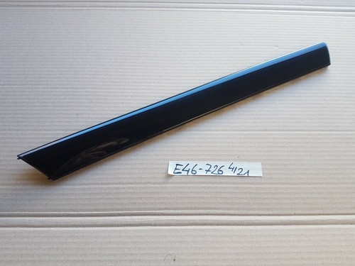 BMW E46 Limo Holz Tür Leiste innen VORNE RECHTS Verkleidung schwarz 8200726 – Bild 1