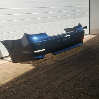 BMW 5er E60 Heckschürze blau Stoßstange Verkleidung Stoßfänger HINTEN ABHOLUNG  – Bild 2