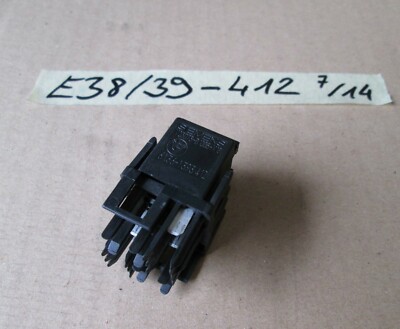 BMW E31 E32 E34 E36 E38 E39 Relais / Minirelais Schliesser schwarz 1393412 – Bild 1