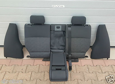 BMW E46 Touring Rückenlehne Rückbank Pointer Anthrazit Rücksitzbank Polsterteil  – Bild 1