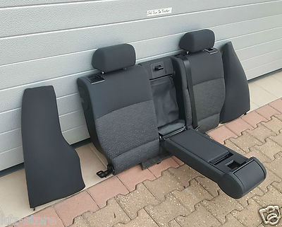 BMW E46 Touring Rückenlehne Rückbank Pointer Anthrazit Rücksitzbank Polsterteil  – Bild 2