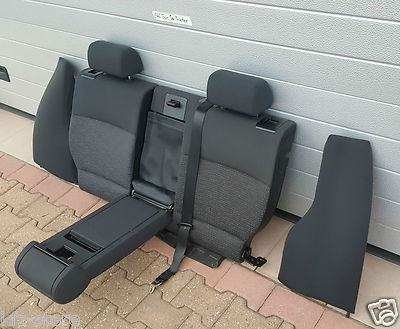 BMW E46 Touring Rückenlehne Rückbank Pointer Anthrazit Rücksitzbank Polsterteil  – Bild 3