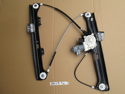BMW E60 / E61 Fensterheber Mechanismus VORNE RECHTS mit Motor Antrieb 7075668 – Bild 1
