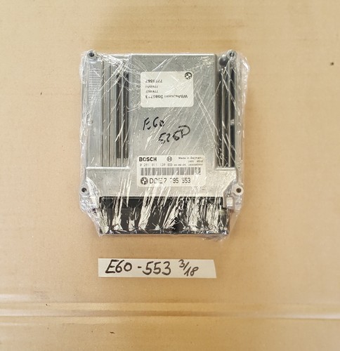 BMW E60 E61 Motor Steuergerät 7795587 Grundsteuergerät DDE Modul  7795553 M57   – Bild 3