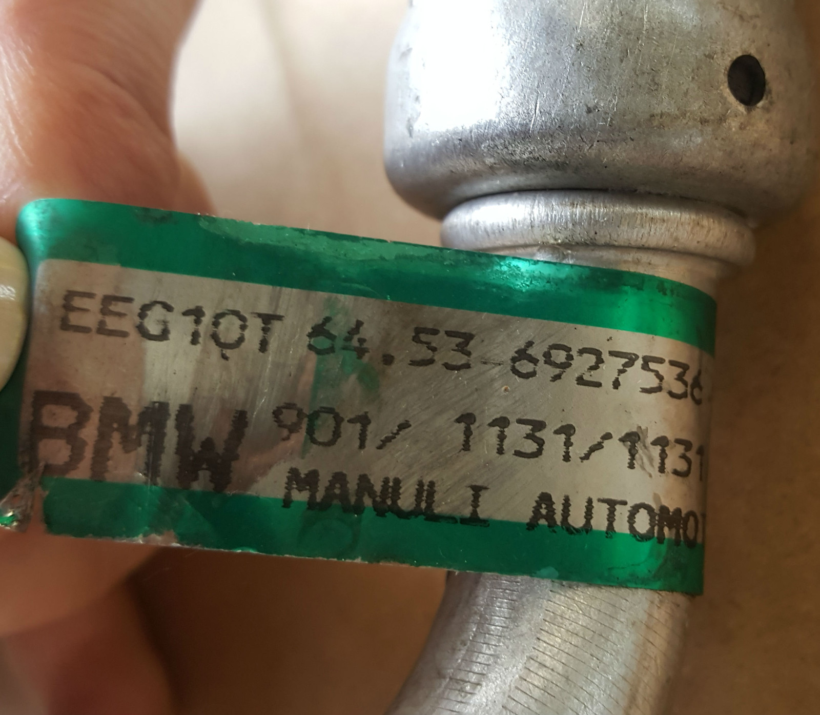 BMW E81  E87 Klimaleitung Druckleitung Saugleitung Verdampfer Kompressor 6927536 – Bild 2