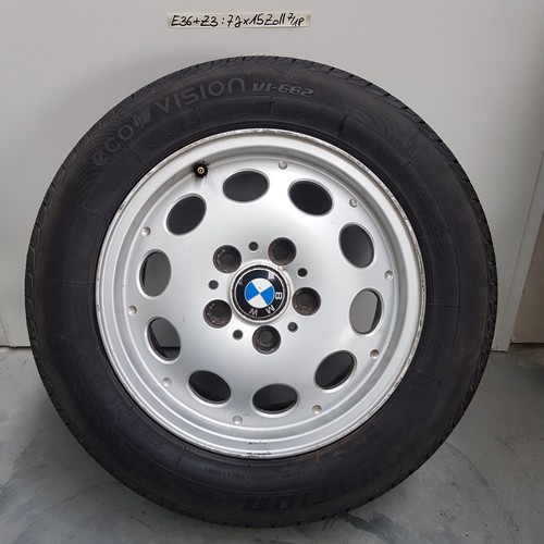 EINE original BMW E36 Z3 E46 Felge 1092408 Alufelge 7J x 15 Zoll + Reifen 205/60 – Bild 1