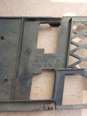 BMW X3  Gitter Stossfänger 3400908 Plastik Blende Verkleidung Stoßstange VORNE – Bild 3