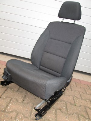 BMW E60 E61 Beifahrer Sitz grau Jul Edward Anthrazit Stoff ABHOLUNG  – Bild 2