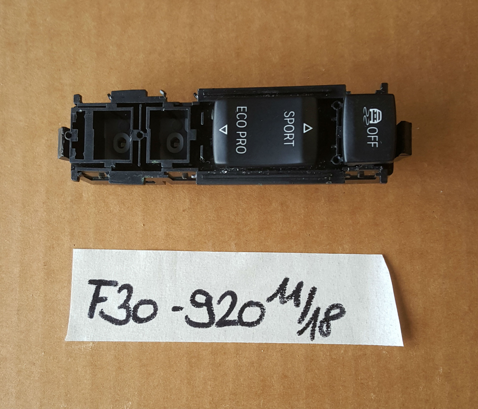 BMW F20 F30 F31 F34 F32 Bedieneinheit Mittelkonsole ECO Sport Schalter 9252920 – Bild 1