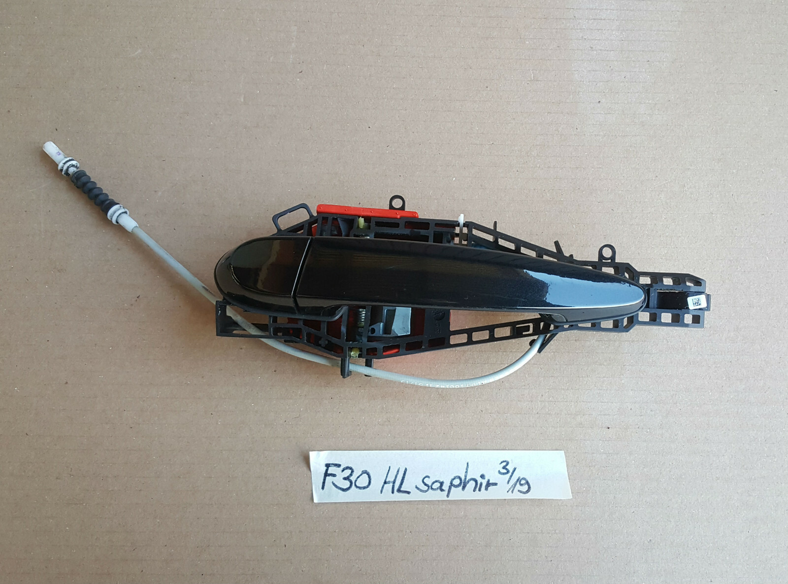 BMW F30 F31 F34 F35 F80 Tür Griff HINTEN LINKS black saphir schwarz – Bild 1