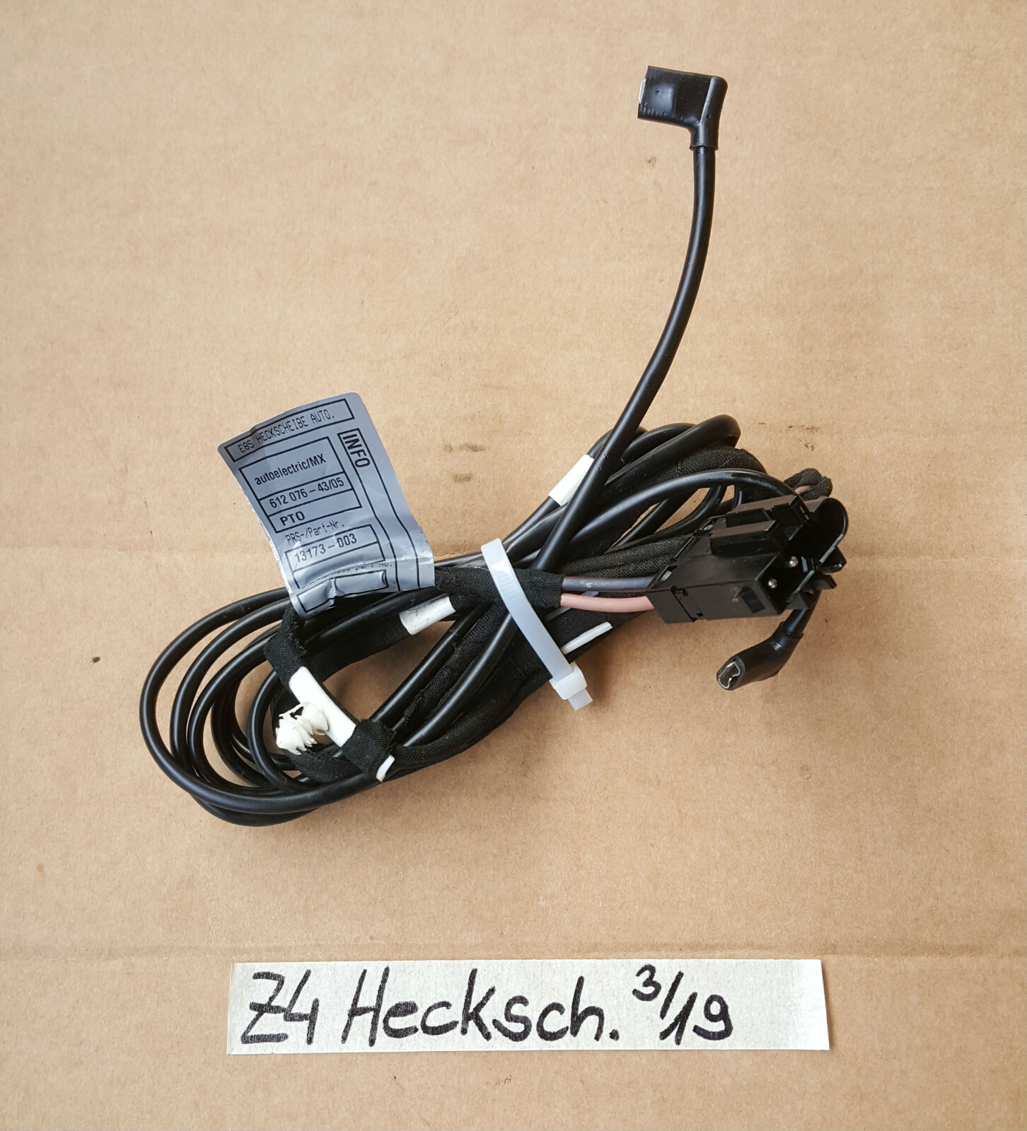 BMW Z4 E85 Kabel für Heckscheibe Kabelbaum Heizung Scheibe HINTEN 6120764 