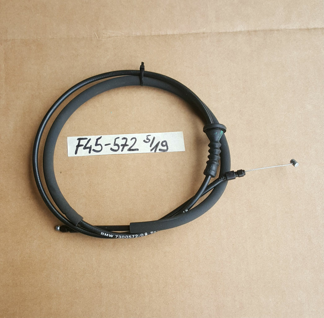 BMW 2er F45 F46 X1 F48 Seilzug Motorhaube Bowdenzug Frontklappe hinten 7300572 – Bild 1