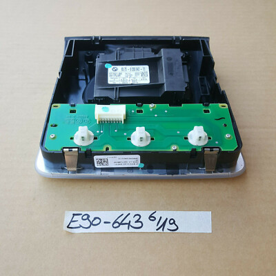 BMW E90 E91 E92 Leselampe Innenleseleuchte grau Schaltzentrum Dach 9201643 – Bild 2