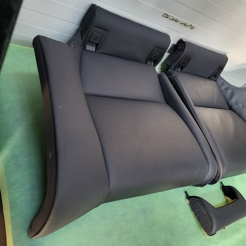 BMW E92 Coupe Rückbank Unterteil Leder schwarz Rücksitz Bank Unten ABHOLUNG  – Bild 2