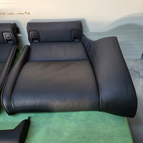 BMW E92 Coupe Rückbank Unterteil Leder schwarz Rücksitz Bank Unten ABHOLUNG  – Bild 5