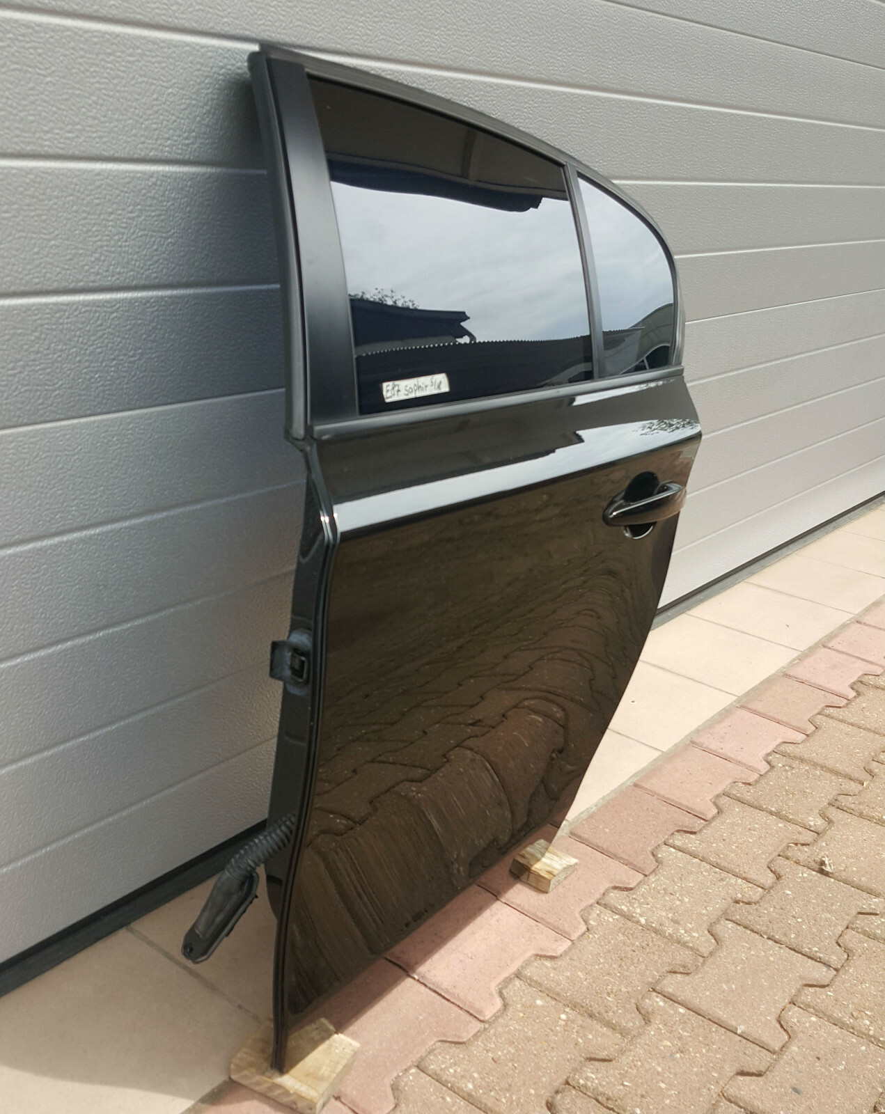 BMW E87 Fahrer Tür HINTEN LINKS black Saphir Schwarz ABHOLUNG – Bild 3