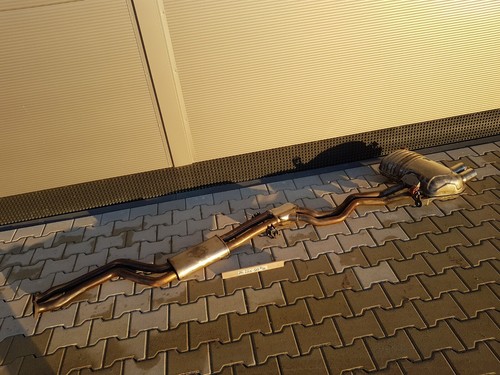 BMW Z4 E85 Auspuff 2,5 si Endschalldämpfer 7560513 für N52 Motor  ABHOLUNG – Bild 7