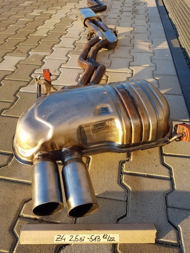 BMW Z4 E85 Auspuff 2,5 si Endschalldämpfer 7560513 für N52 Motor  ABHOLUNG – Bild 9