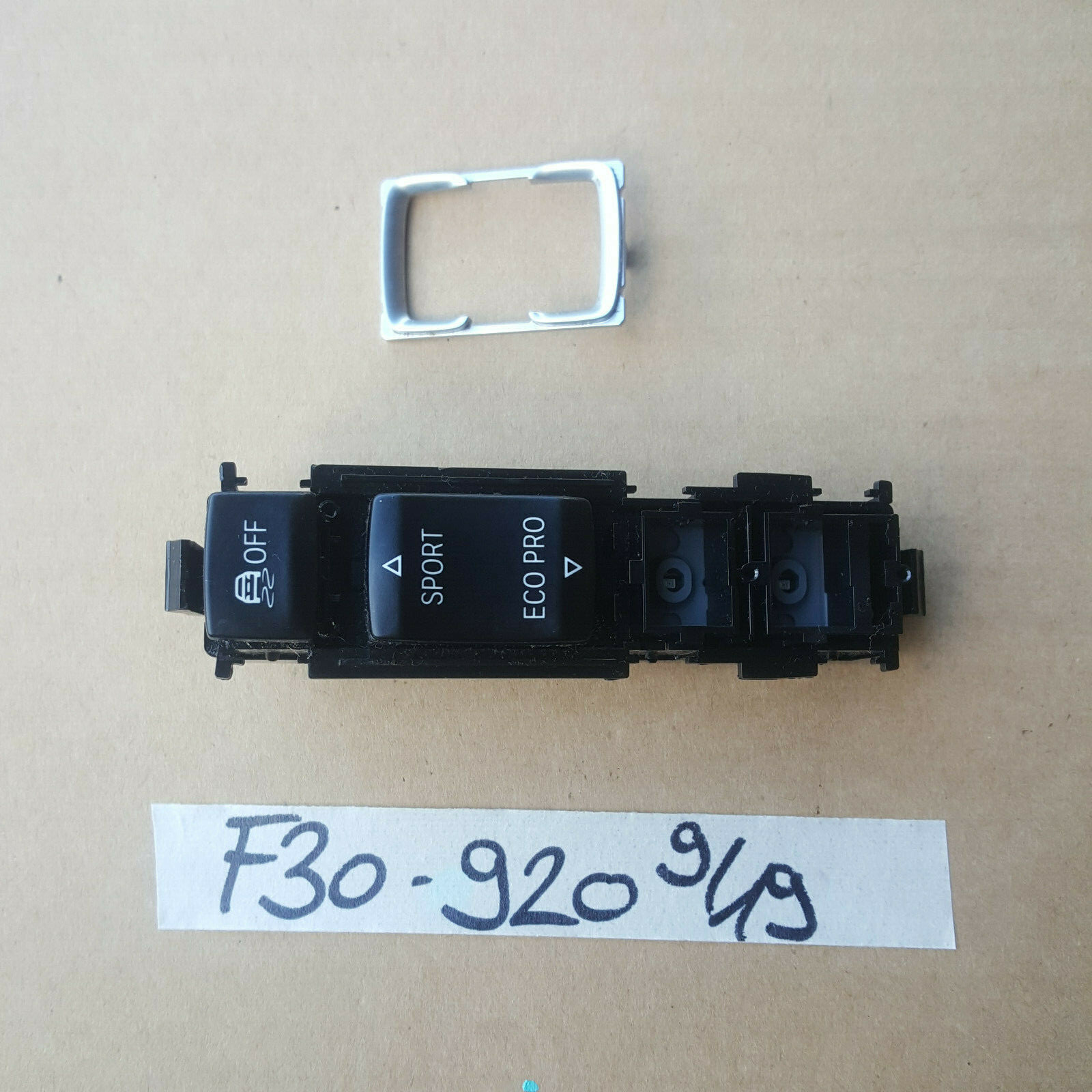 BMW F30 F31 Schalter Knopf Sport Eco Sport Bedieneinheit Mittelkonsole 9252920 – Bild 2