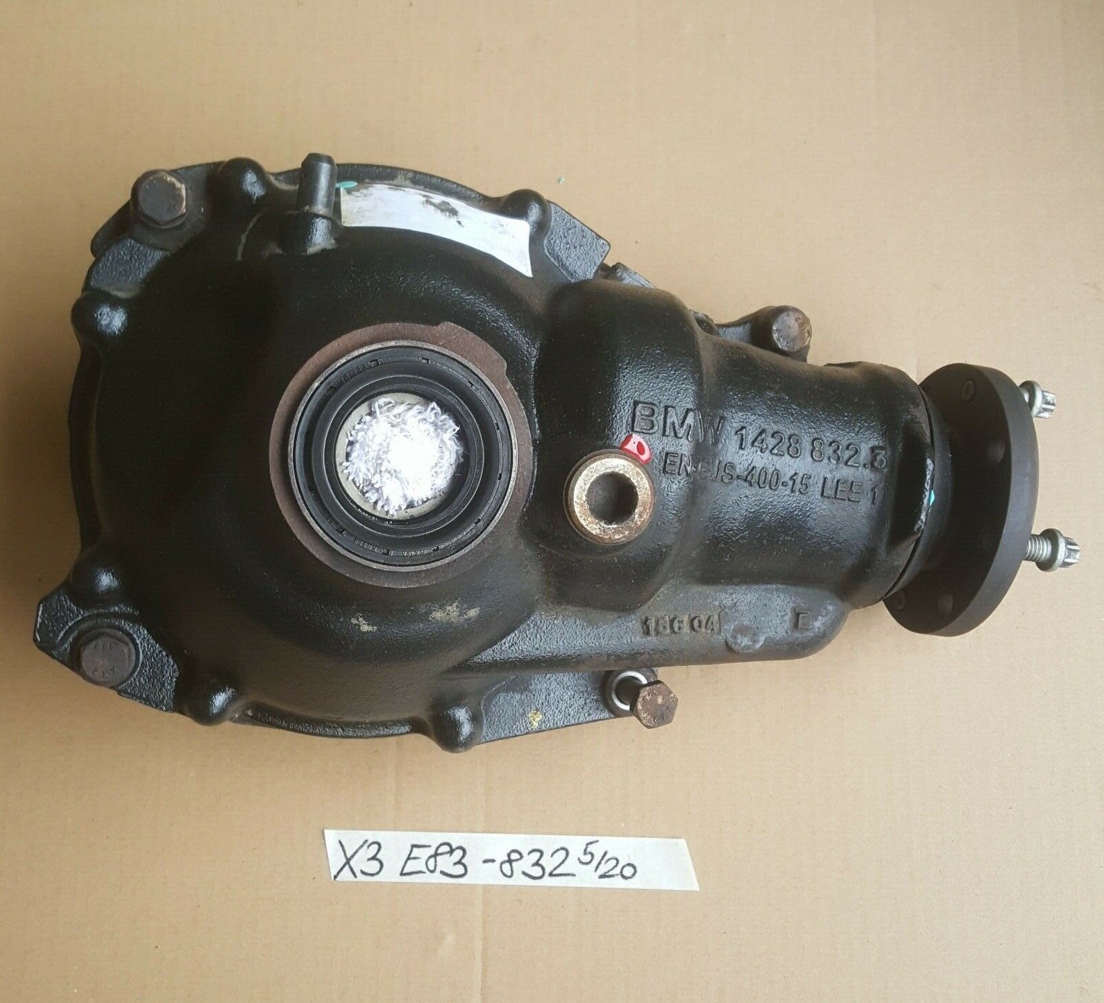BMW X3 E83 Differential 1428835 Vorderachs Verteiler Getriebe 1428832 ABHOLUNG – Bild 1