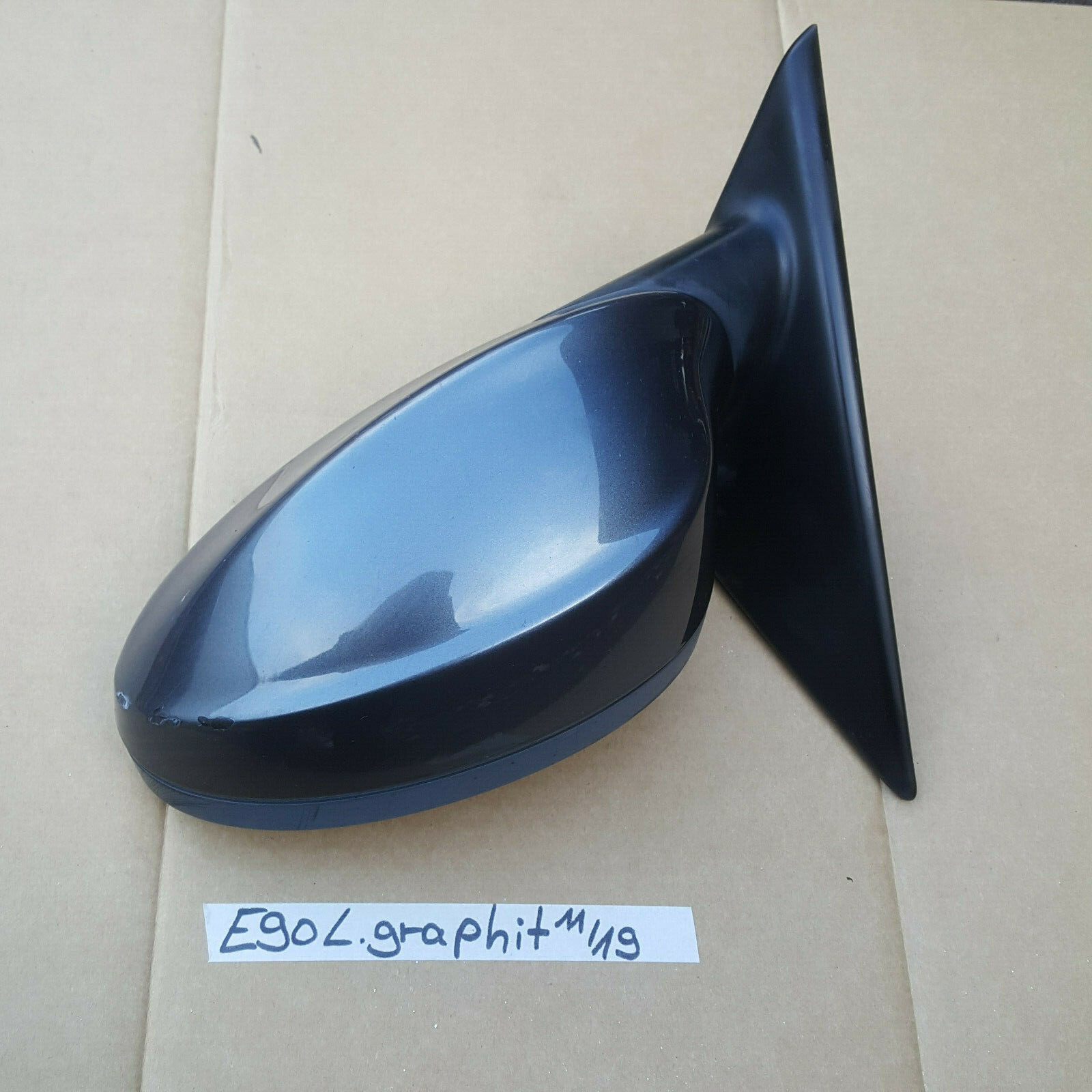 BMW 3er E90 E91 Aussen Seiten Spiegel sparkling graphite A22 LINKS – Bild 2
