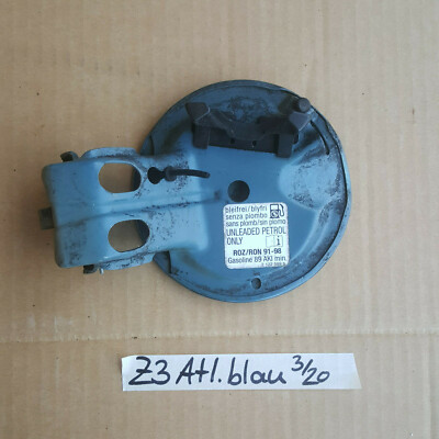 BMW Z3 Roadster Tank Deckel Klappe Verschluss Atlanta blau metallic