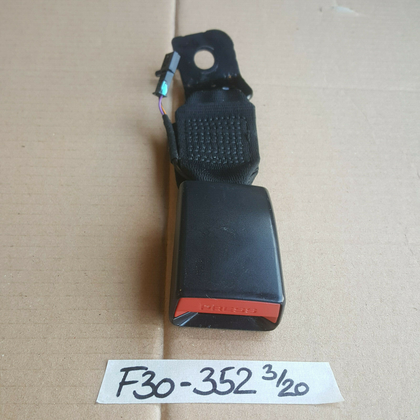 BMW F20 F21 F30 F31 F35 Gurtstrammer Gurt Schloss HINTEN Gurtstraffer 7266352 – Bild 1