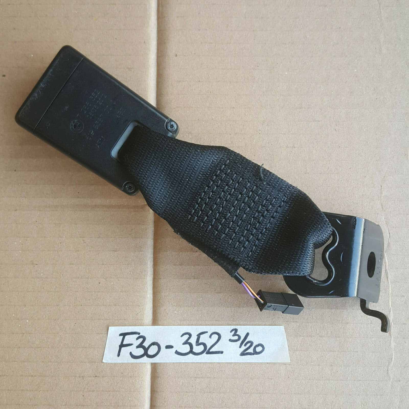BMW F20 F21 F30 F31 F35 Gurtstrammer Gurt Schloss HINTEN Gurtstraffer 7266352 – Bild 2