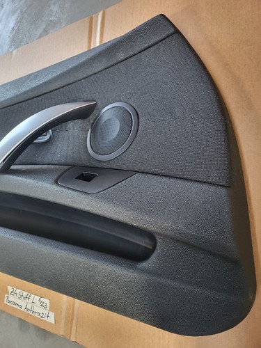 BMW Z4 E85 E86 Tür Verkleidung Türtafel Stoff LINKS Panama Anthrazit 