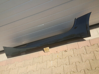 BMW Z4 E85 Seiten Schweller Leiste Verkleidung LINKS saphir schwarz metallic 475 – Bild 1