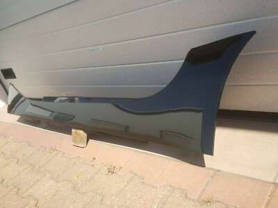 BMW Z4 E85 Seiten Schweller Leiste Verkleidung LINKS saphir schwarz metallic 475 – Bild 2