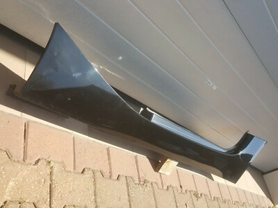 BMW Z4 E85 Seiten Schweller Leiste Verkleidung LINKS saphir schwarz metallic 475 – Bild 3