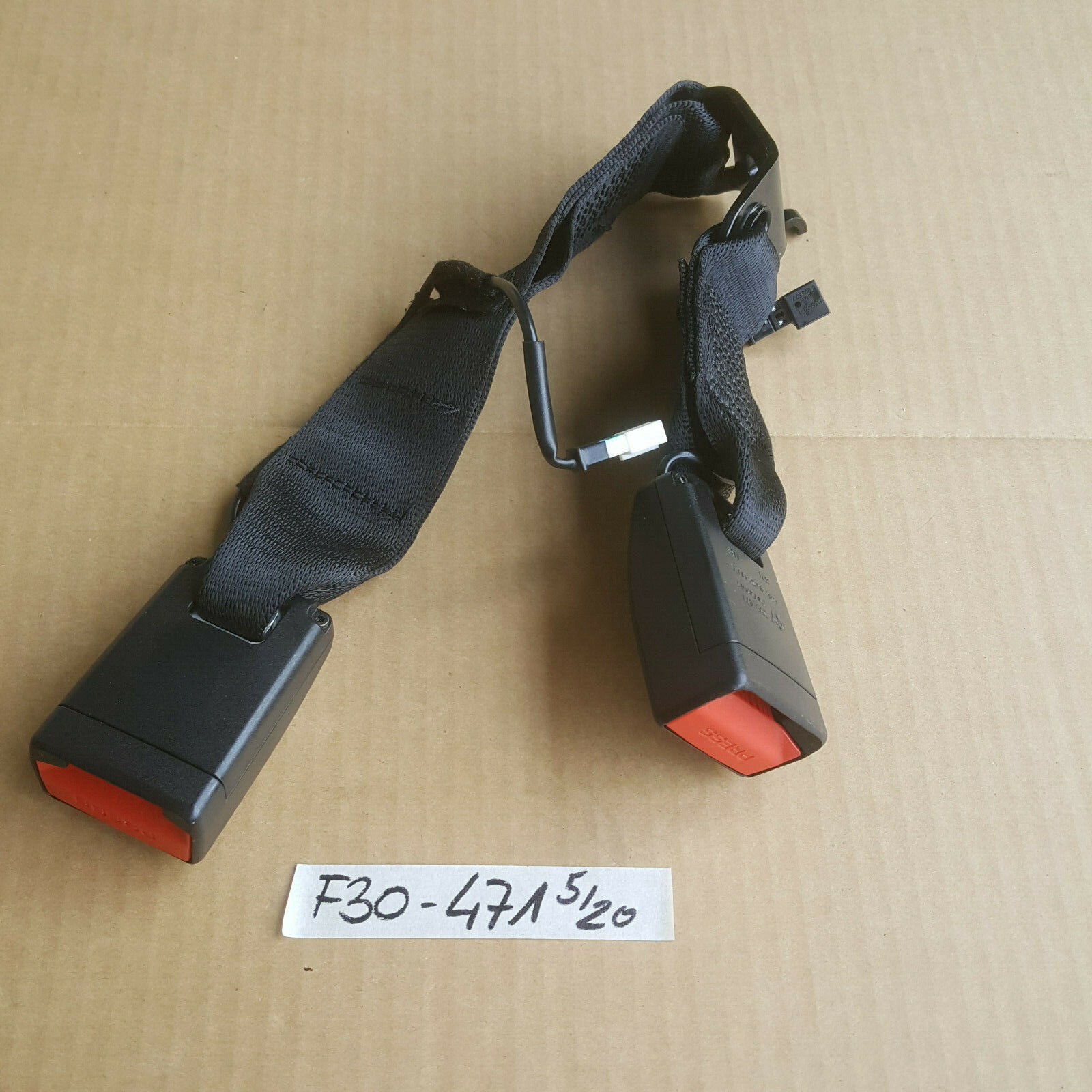 BMW F20 F21 F30 F31 F35 Gurtstrammer Gurt Schloss HINTEN Gurtstraffer 7355471 – Bild 1