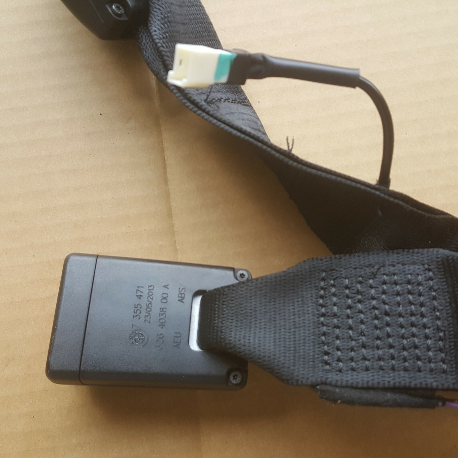 BMW F20 F21 F30 F31 F35 Gurtstrammer Gurt Schloss HINTEN Gurtstraffer 7355471 – Bild 2