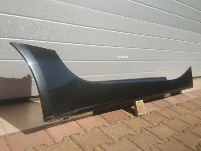 BMW Z4 E85 Seiten Schweller Leiste Verkleidung RECHTS saphir schwarz metalic 475 – Bild 2