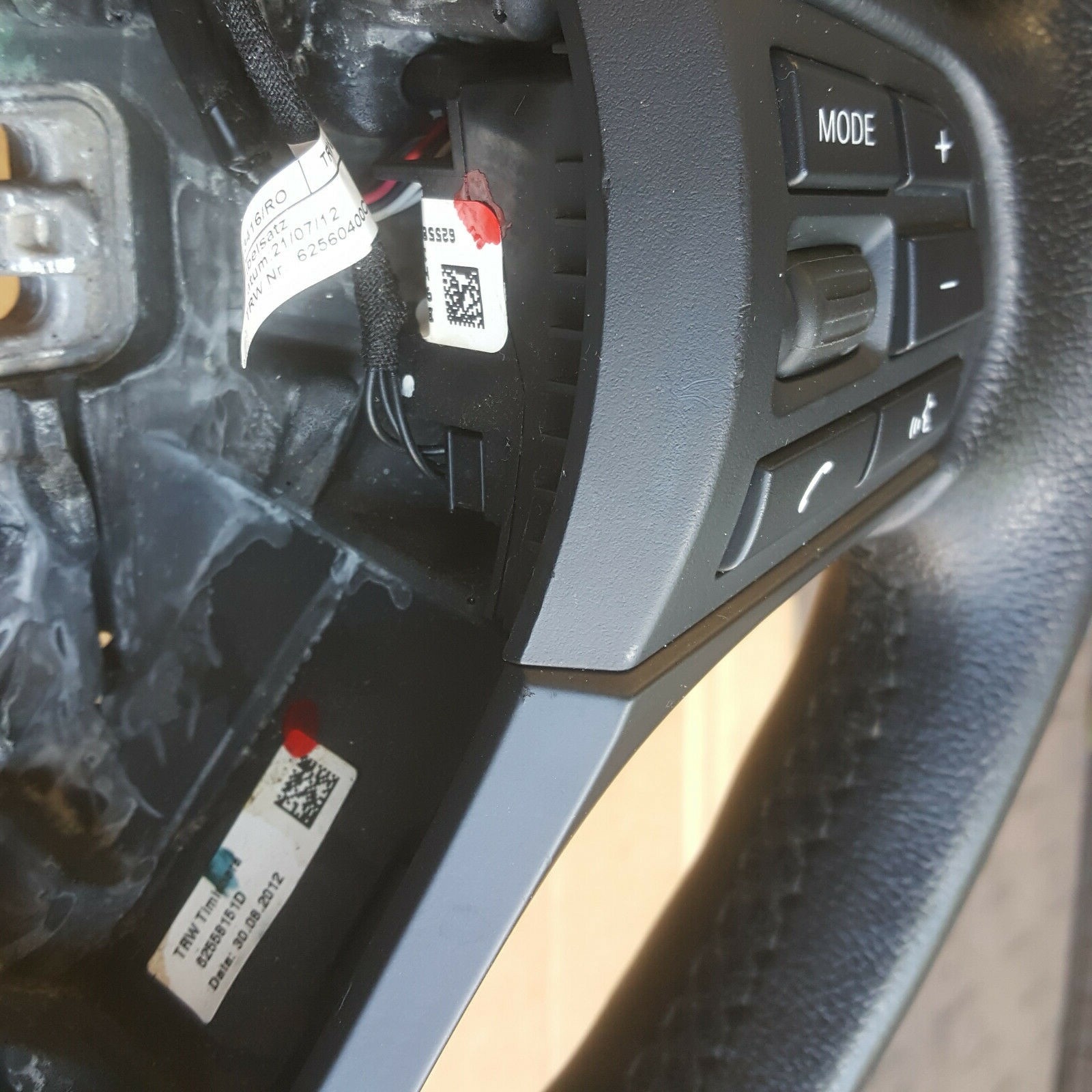 BMW F20 F21 F30 F34 F35 F32 F33 MFL Leder Sport Lenkrad Multifunktion Lenker  – Bild 4