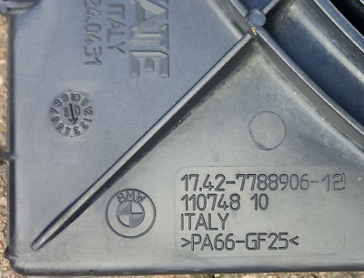 BMW E90 E92 Drucklüfter Motor Elektro Kühler Lüfter 6937515 Lüfterzarge 7788906 – Bild 3