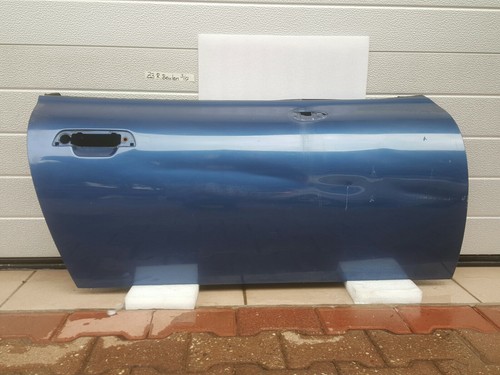 BMW Z3 Coupe + Roadster Beifahrer Tür RECHTS blau Kratzer + Beulen