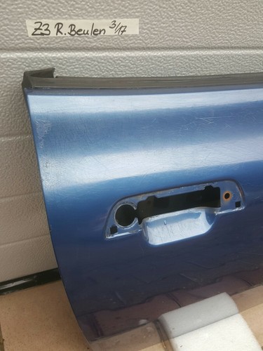 BMW Z3 Coupe + Roadster Beifahrer Tür RECHTS blau Kratzer + Beulen