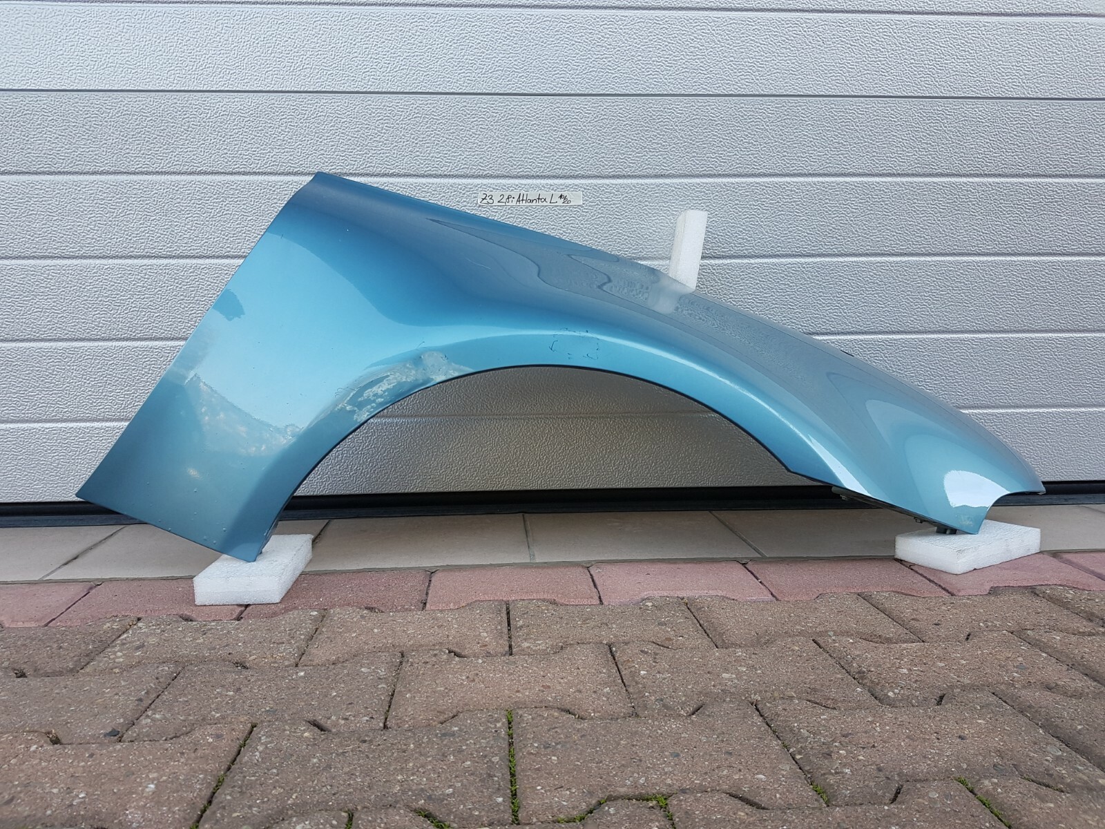 BMW Z3 Roadster Kotflügel HINTEN LINKS Seitenwand breit Atlanta blau ABHOLUNG 