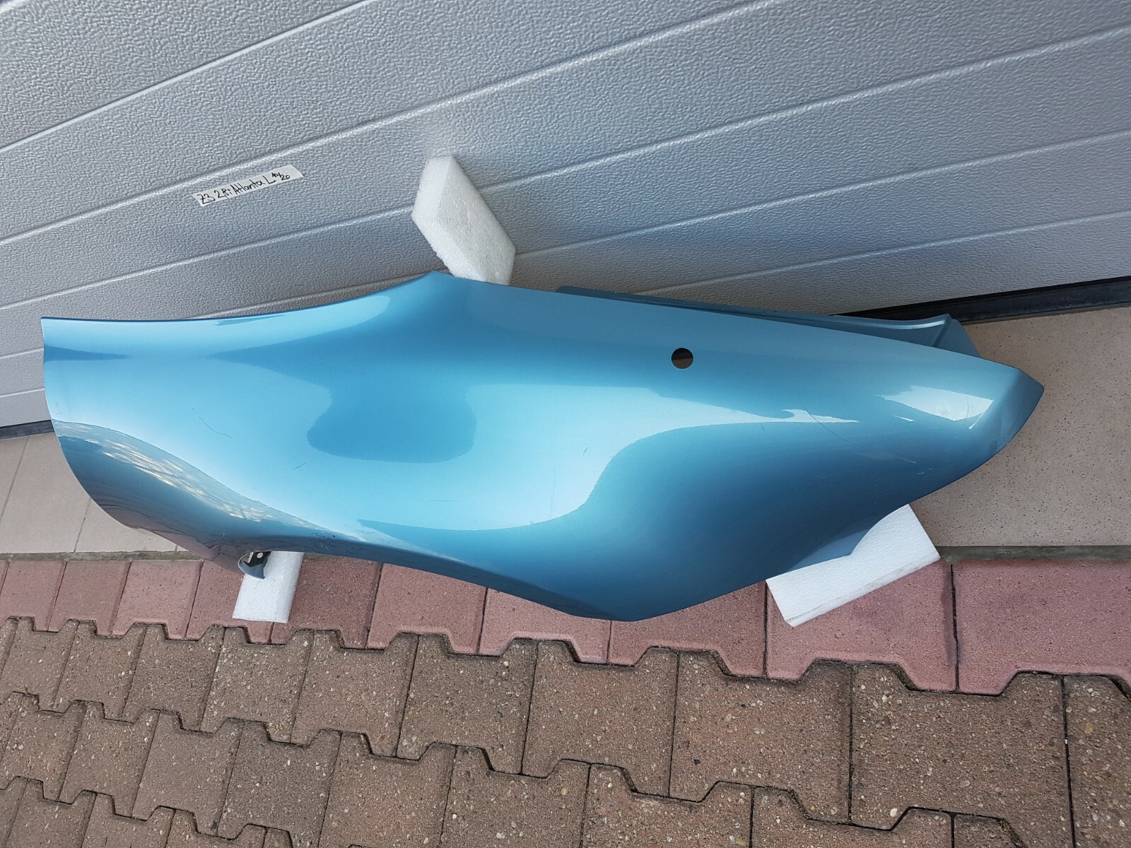 BMW Z3 Roadster Kotflügel HINTEN LINKS Seitenwand breit Atlanta blau ABHOLUNG 
