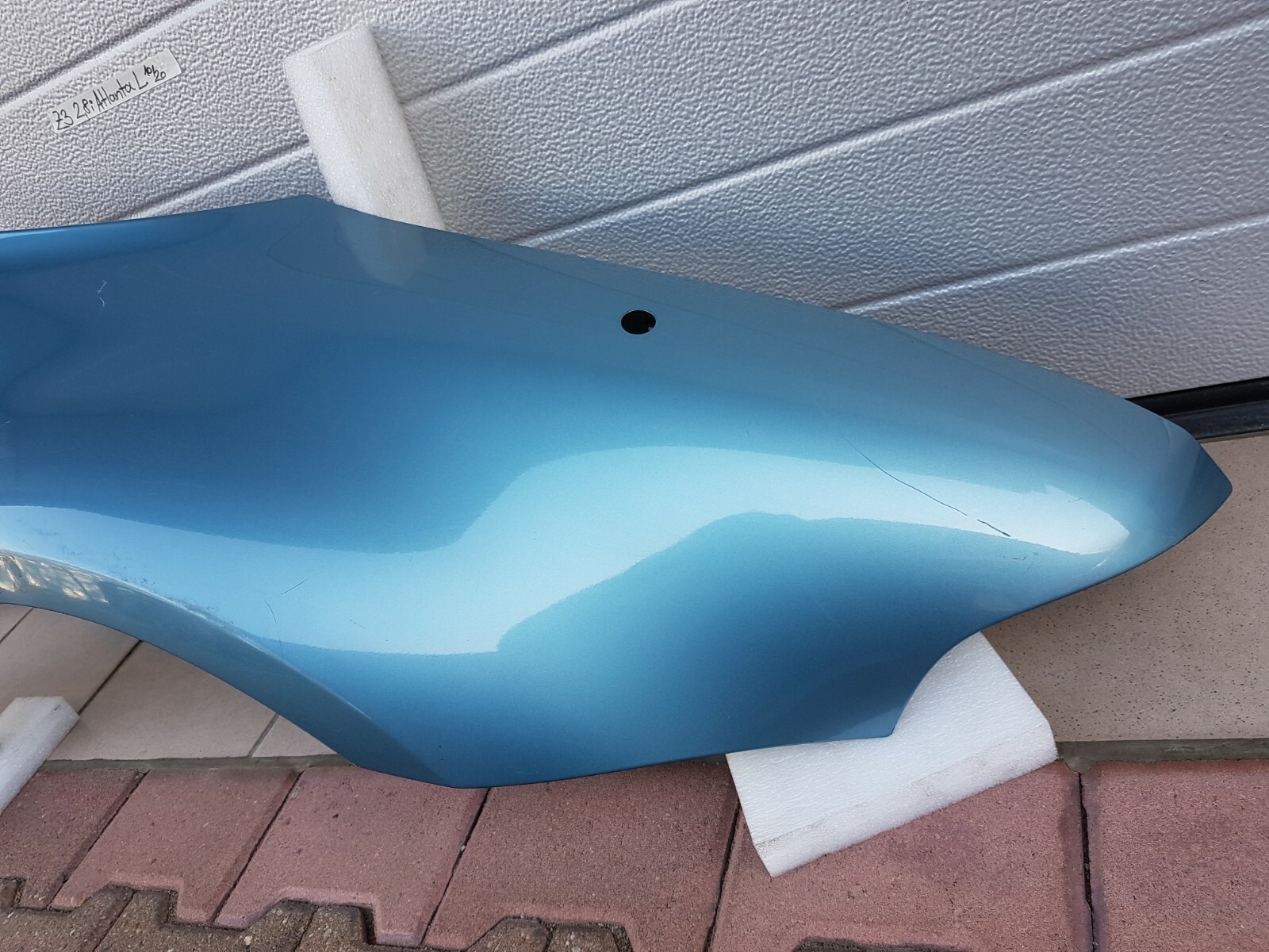 BMW Z3 Roadster Kotflügel HINTEN LINKS Seitenwand breit Atlanta blau ABHOLUNG 