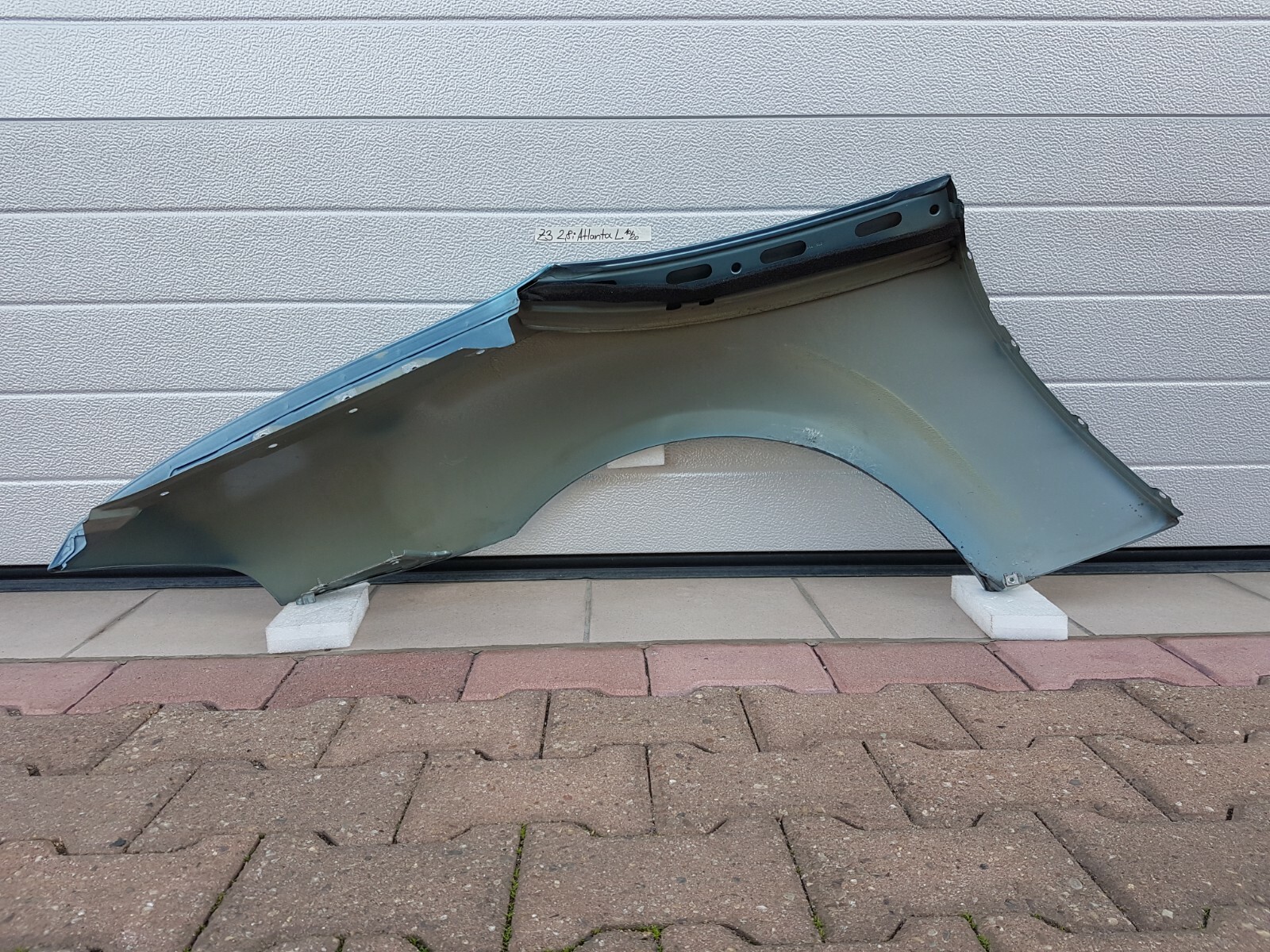 BMW Z3 Roadster Kotflügel HINTEN LINKS Seitenwand breit Atlanta blau ABHOLUNG 
