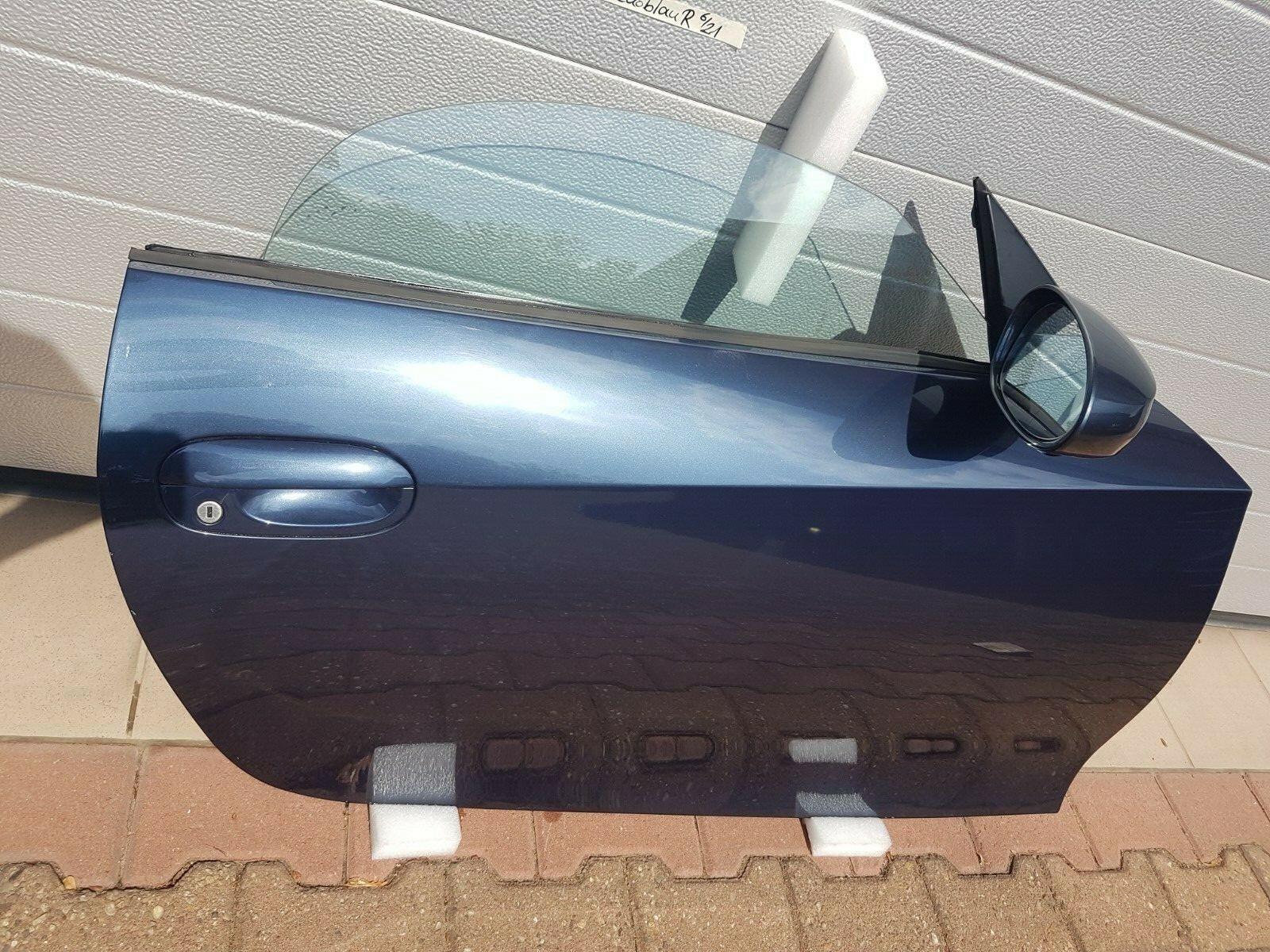 BMW Z4 E85 E86 Beifahrer Tür RECHTS Toledo blau Metallic ABHOLUNG  – Bild 2