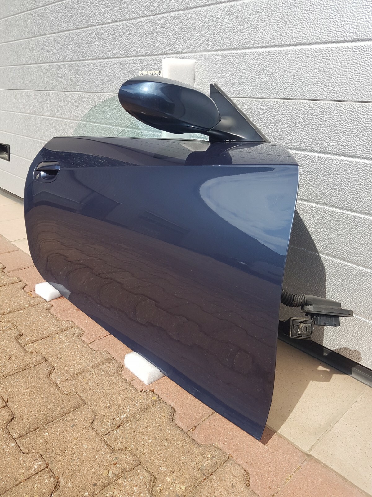 BMW Z4 E85 E86 Beifahrer Tür RECHTS Toledo blau Metallic ABHOLUNG  – Bild 4