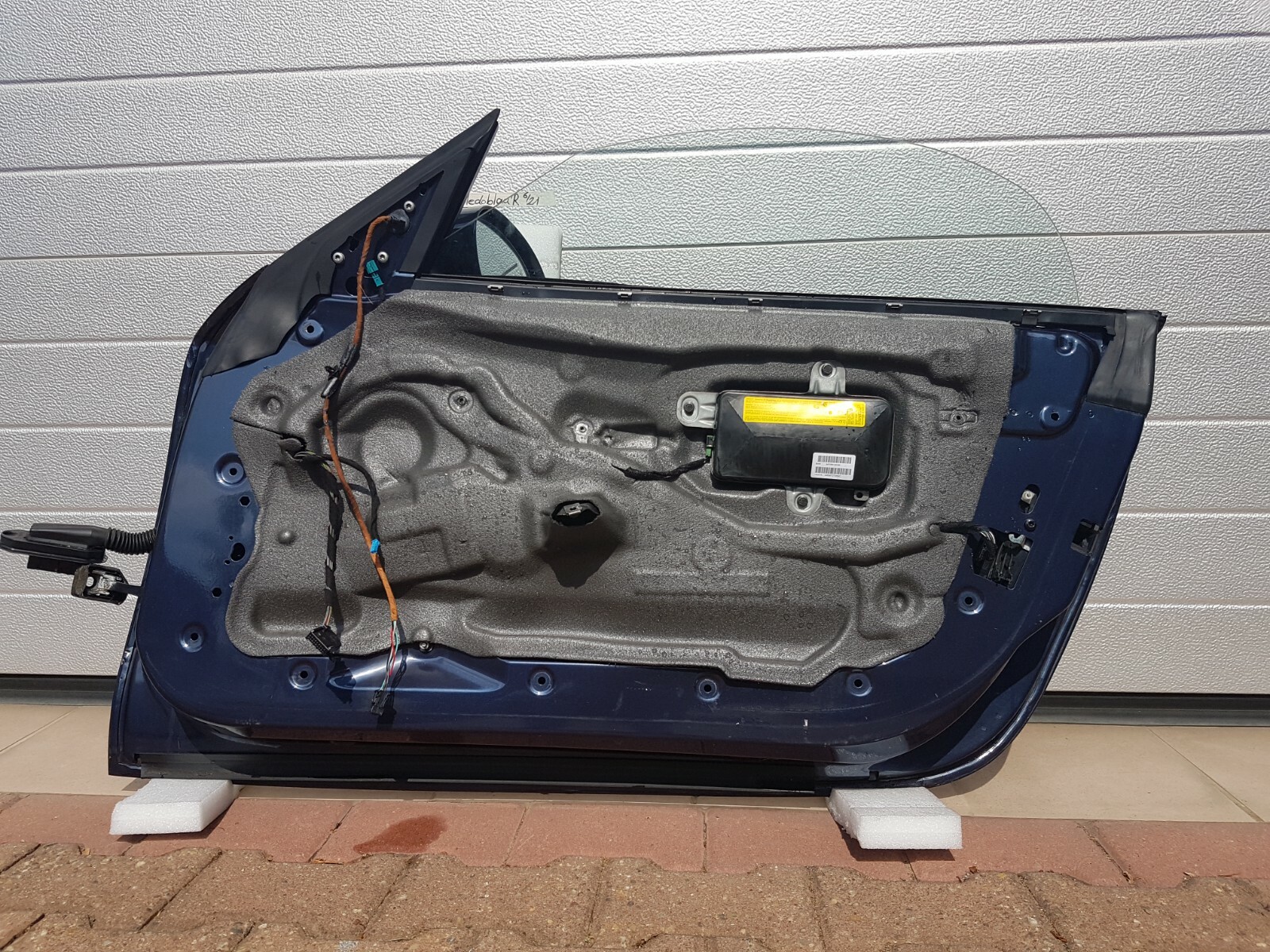 BMW Z4 E85 E86 Beifahrer Tür RECHTS Toledo blau Metallic ABHOLUNG  – Bild 8