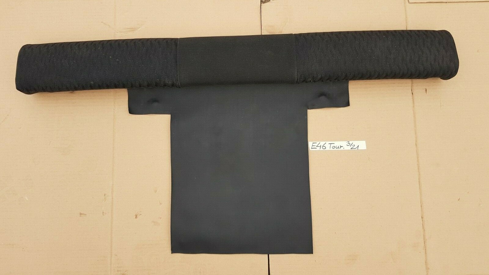 BMW E46 Rücksitzbank Polster Rücksitz Rückbank Unterteil Raute anthrazit 8099839 – Bild 1