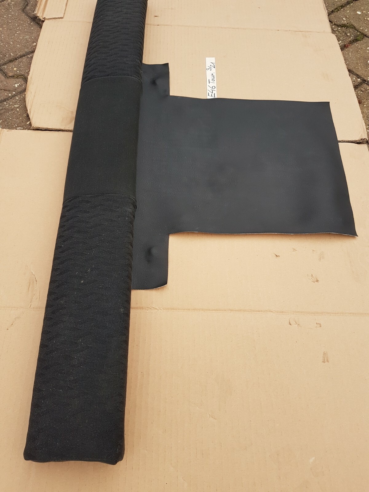 BMW E46 Rücksitzbank Polster Rücksitz Rückbank Unterteil Raute anthrazit 8099839 – Bild 3