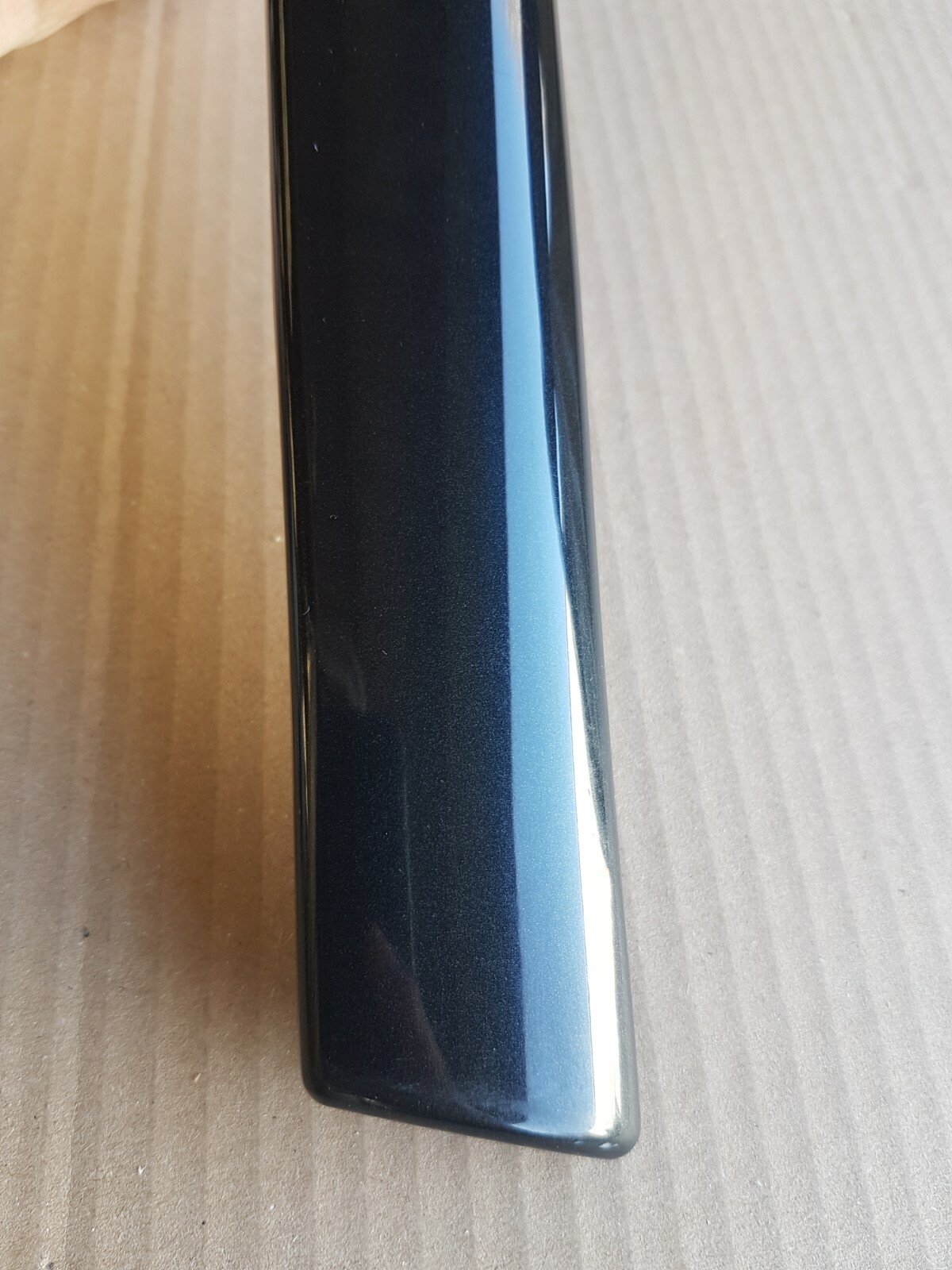 BMW E46 Limo Holz Tür Leiste innen HINTEN RECHTS Verkleidung schwarz 8200754 – Bild 3